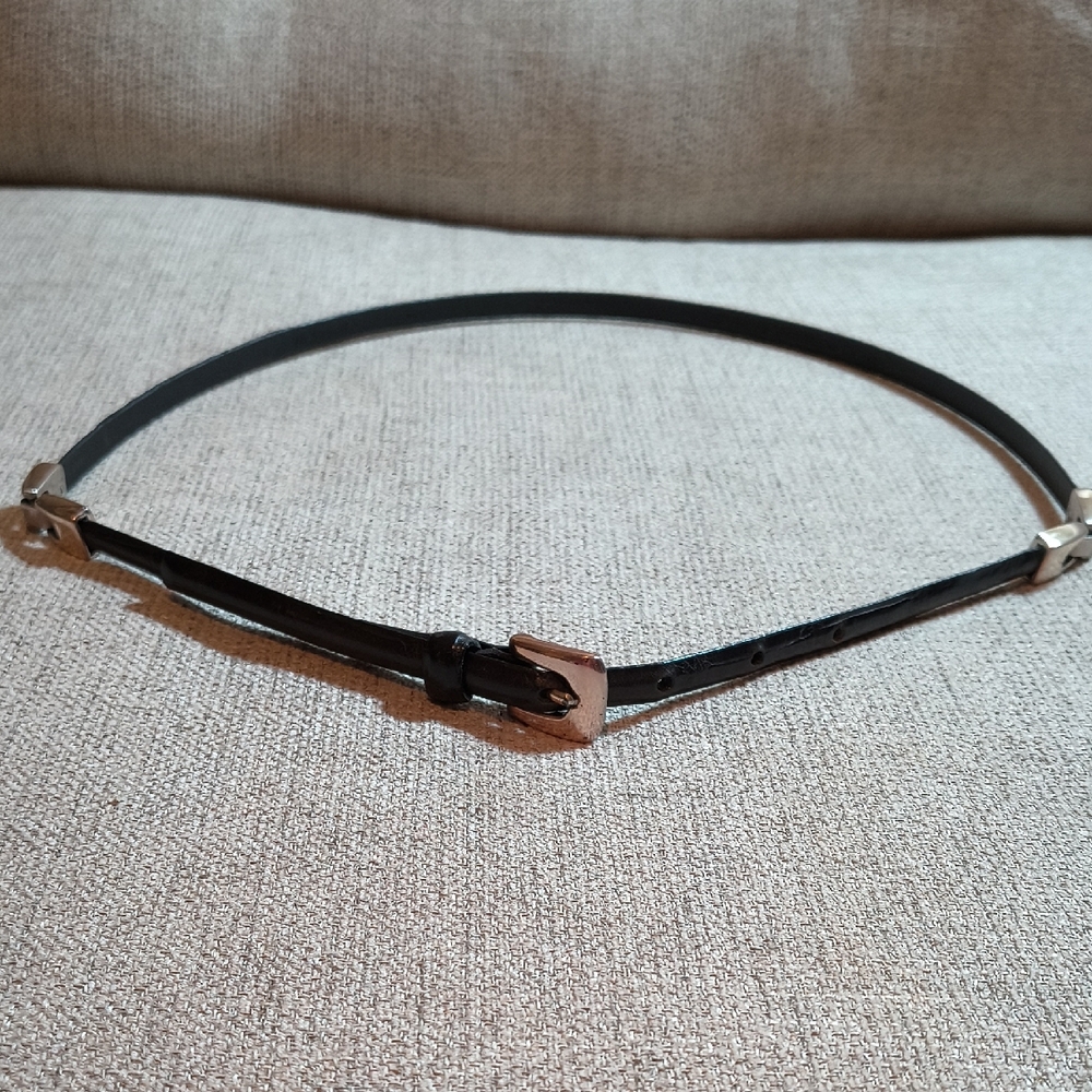 Wilson Leather Skinny Belt